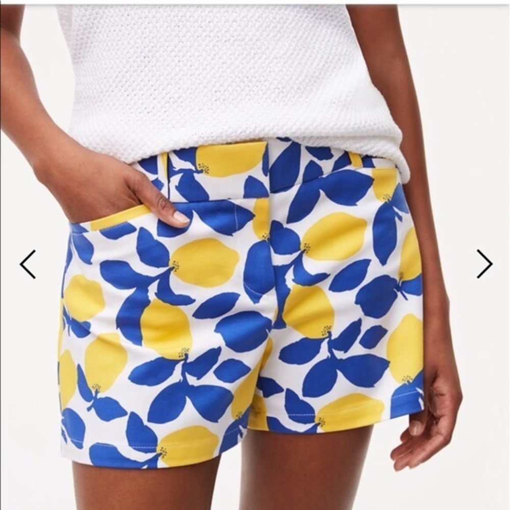 Loft Lemon shorts!! Perfect for summer!